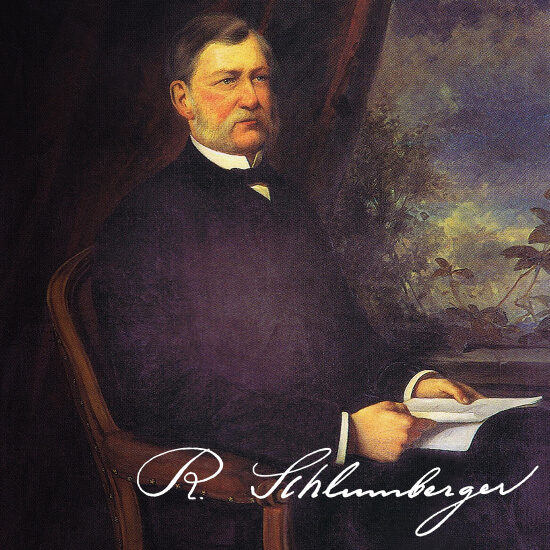 Portrait von Robert Alwin Schlumberger