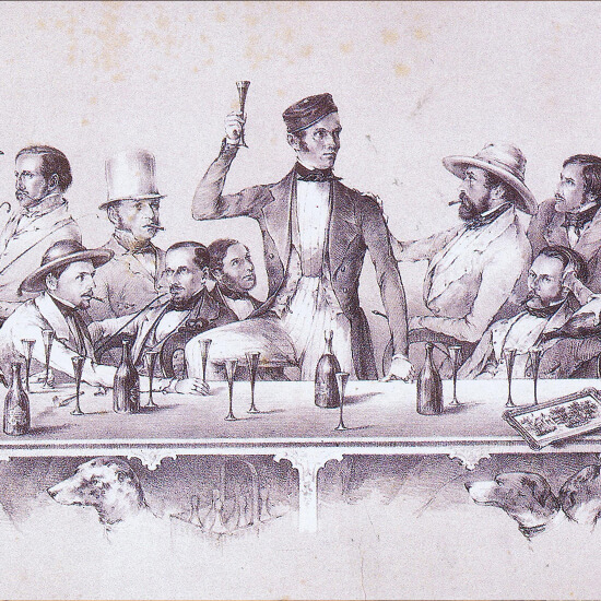 "Schlumberger Champagner" avancierte zum Lieblingsgetränk der Wiener Gesellschaft.