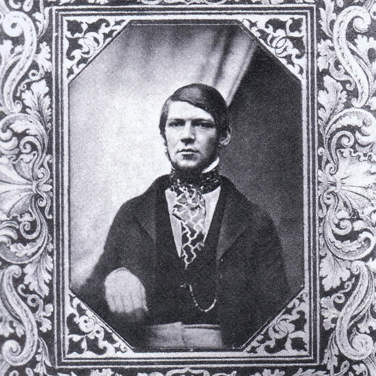 Altes Portrait von Robert Alwin Schlumberger