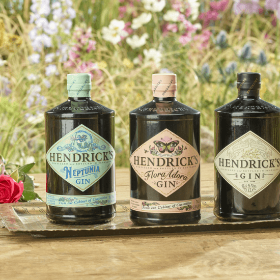 3 Flaschen Hendrick's Gin 