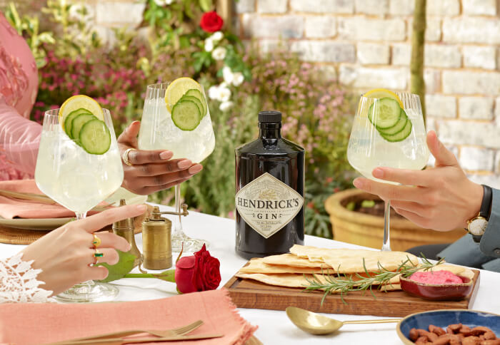 Hendrick's Gin feiert am 14. Juni den Welt-Gurkentag (c) William Grant & Sons