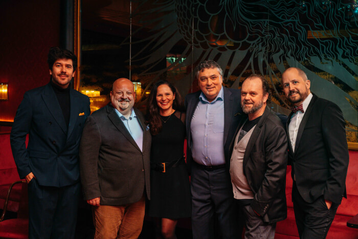 Moritz Niederstrasser, Andreas Obermeier, Melanie Castillo, Heinz Kaiser, Erich Wassicek und Samuel Schwalb 
