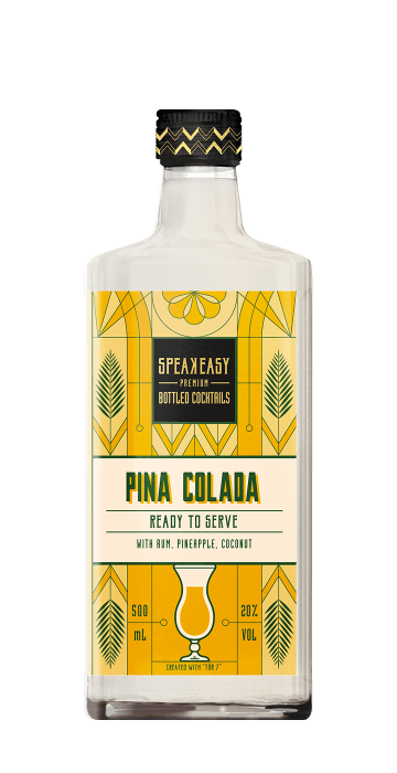 SpeakEasy Pina Colada Flasche