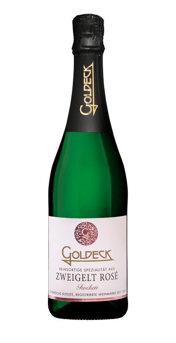 Goldeck Zweigelt Rosé Flasche